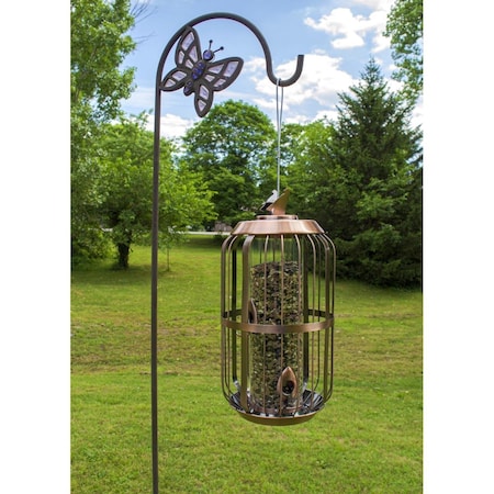 Devoteedevoto Deluxe Bird Feeder Copper DE2754818